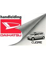 2003 DAIHATSU CUORE INSTRUCTIEBOEKJE NEDERLANDS, Auto diversen, Handleidingen en Instructieboekjes