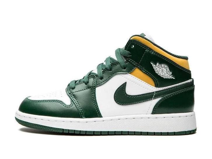 Air Jordan 1 Mid Sonic - Maat 39 EU, Kleding | Heren, Schoenen, Ophalen of Verzenden