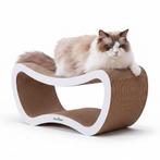 Luxe Krabsofa Kitty Town Max L – Krabplank en Krabmeubel Wit, Verzenden