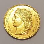 Zwitserland. 20 Francs 1896