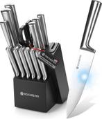 2dekans | Rochester 14-delige Messenset met Blok en, Ophalen of Verzenden, Nieuw