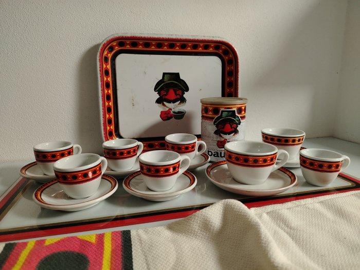 Lavazza - Pubblicitario - Italia 1980s - Bar - Aluminium,, Antiek en Kunst, Antiek | Meubels | Tafels