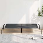 vidaXL Hondenmand verhoogd 130x80x20 cm textiel en staal, Dieren en Toebehoren, Honden-accessoires, Verzenden, Nieuw