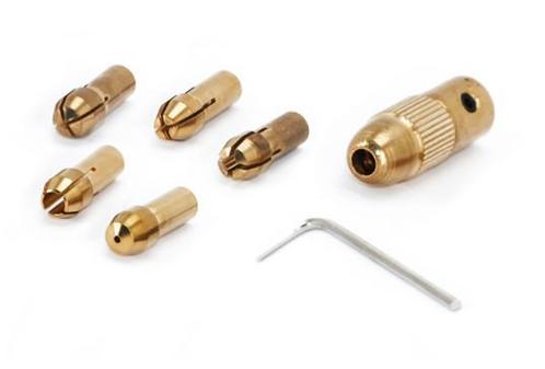 Mini spantang adapter, boorhouder (0.5-3.0 mm), Doe-het-zelf en Bouw, Gereedschap | Overige machines, Nieuw, Verzenden