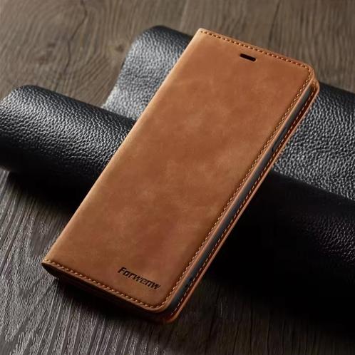 iPhone 15 Plus Wallet Flip Case - Portefeuille Cover PU Leer, Telecommunicatie, Mobiele telefoons | Hoesjes en Screenprotectors | Apple iPhone