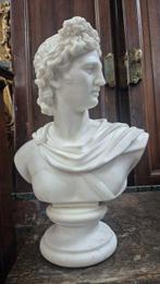 sculptuur, Busto di Apollo - 50 cm - Marmer, Antiek en Kunst
