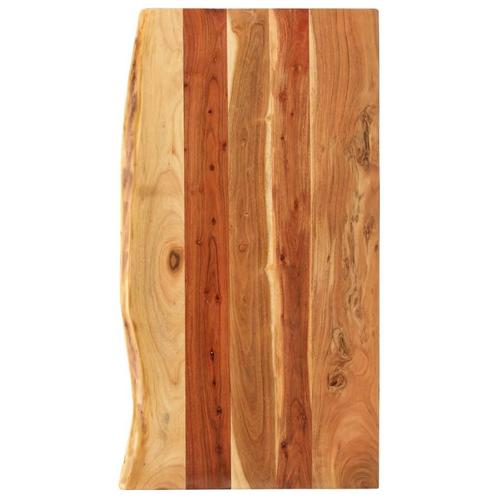 vidaXL Wastafelblad 100x52x2,5 cm massief acaciahout, Doe-het-zelf en Bouw, Sanitair, Nieuw, Verzenden
