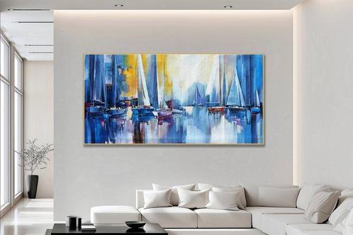 StefanoArt - Azure Regatta XXL, Antiek en Kunst, Kunst | Schilderijen | Modern