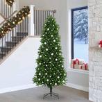 vidaXL Kerstboom met 300 LED met standaard Groen 240 cm PE, Verzenden, Nieuw