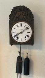 Horloge comtoise - S te Marie Casteljaloux - Antique Métal -, Antiek en Kunst, Antiek | Klokken