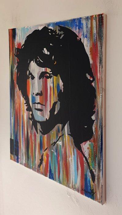 Liesens - Jim Morrison (rock star), Antiek en Kunst, Kunst | Schilderijen | Modern