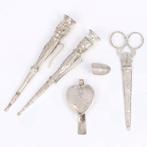 19e eeuw NO RP - Haak | Naairing | Schaar | Schedes -, Antiek en Kunst