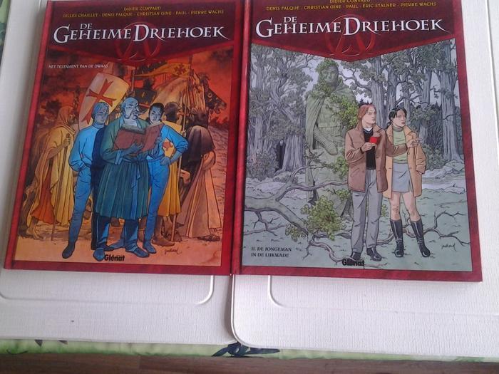 De Geheime Driehoek - 2 complete reeksen HC - 11 Album -, Livres, BD