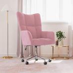 vidaXL Chaise de relaxation Rose Velours, Verzenden, Neuf