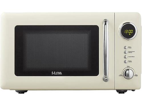 Etna -  Microgolfoven  - Beige, Elektronische apparatuur, Microgolfovens, 60 cm of meer, Vrijstaand, Draaiplateau, Nieuw, Microgolfoven