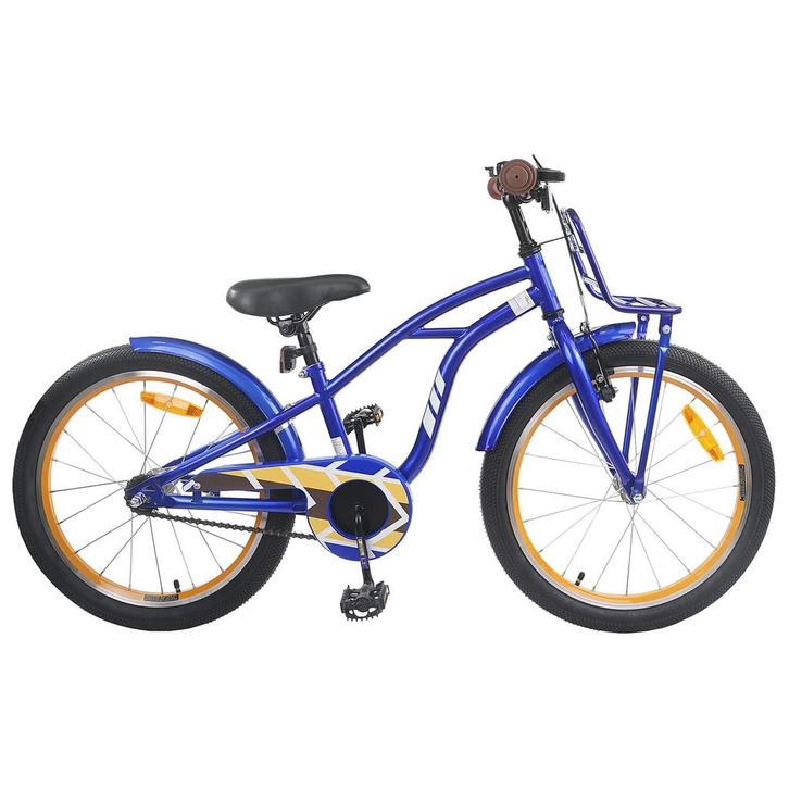 vidaXL Kinderfiets 20 Inch voor 6-11 jaar oud Donkerblauw, Fietsen en Brommers, Fietsen | Racefietsen, Nieuw, Verzenden