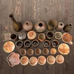 Modernistische Bizen vaas keramiek Chawan - Keramiek, Klei -