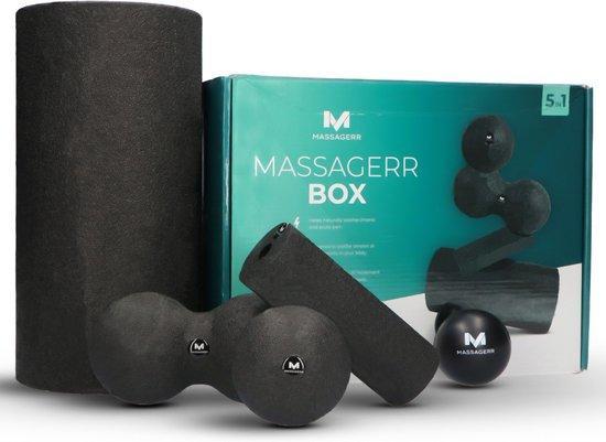 2dekans | Massagerr® Box – Foamroller Set met Triggerpoint, Sport en Fitness, Massageproducten, Ophalen of Verzenden