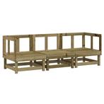 Loungeset Grenenhout | Retour Deal | 40% Korting!, Tuin en Terras, Tuinsets en Loungesets, Verzenden, Nieuw, Loungeset, Bank