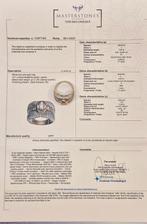 Bague tendance - 18 carats Or blanc, Or rose - Années 80, Bijoux, Sacs & Beauté