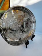 Decoratief dienblad - Viners of Sheffield - Large Galleried