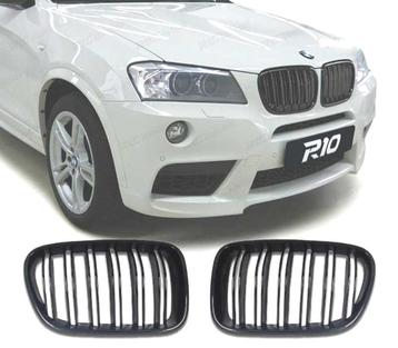 Calandre Pour Bmw X3 F25 10-14 Look M Noir Mat, Auto-onderdelen, Verzenden, Nieuw