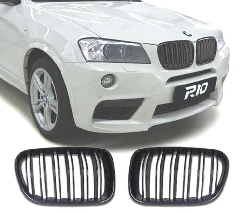 Calandre Pour Bmw X3 F25 10-14 Look M Noir Mat, Auto-onderdelen, Carrosserie, Verzenden