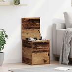 vidaXL Opslagdoos met opslag Oud hout 40 x 42 x 46 cm, Huis en Inrichting, Verzenden, Nieuw