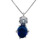 Zonder minimumprijs - Halsketting - 18 karaat Witgoud, Nieuw