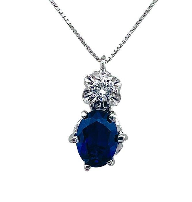 Zonder minimumprijs - Halsketting - 18 karaat Witgoud, Bijoux, Sacs & Beauté, Colliers