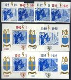 België 1942 - Blokjes Orval , de volledige set genummerd +, Postzegels en Munten, Postzegels | Europa | België, Gestempeld