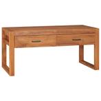 vidaXL Tv-meubel 100x40x45 cm teakhout, Huis en Inrichting, Verzenden, Nieuw