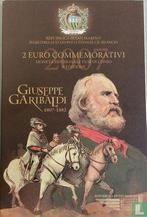 San Marino 2 euro 2007 (folder) 200ste geboortedag van G..., Verzenden, Geboorte of Huwelijk, Losse munt, 2 euro