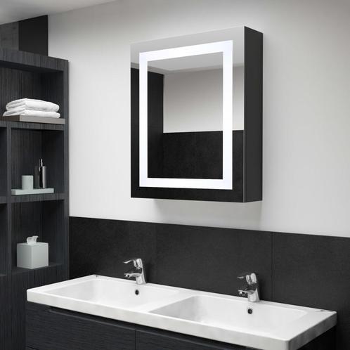 vidaXL Armoire de salle de bain à miroir LED 50x13x70 cm, Maison & Meubles, Tables | Coiffeuses, Neuf, Envoi