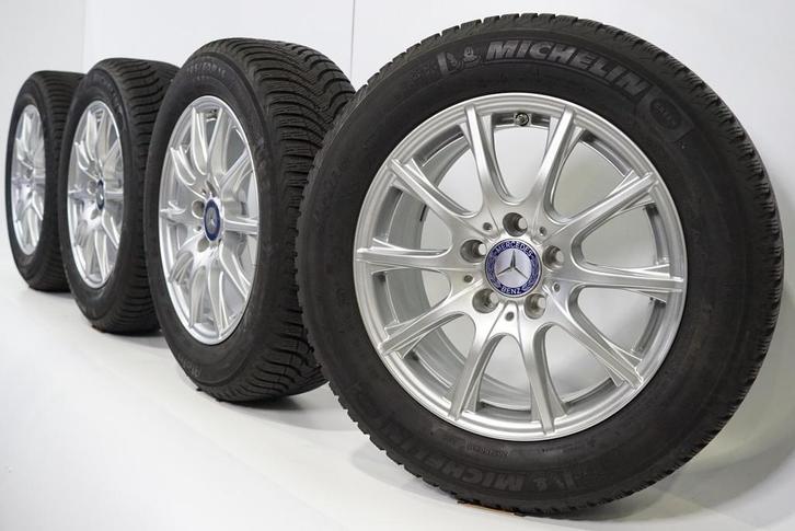 Mercedes C Klasse W205 16 inch velgen + Winterbanden Micheli, Auto-onderdelen, Banden en Velgen, Ophalen of Verzenden