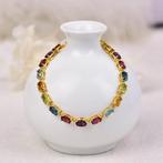 Zonder Minimumprijs - Armband Zilver - Gemengde edelstenen -