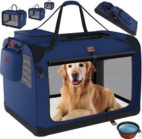 LOVPET® Hondenbench - Hondenbox - Transportbox - 102x69x69 -, Dieren en Toebehoren, Overige Dieren-accessoires, Verzenden
