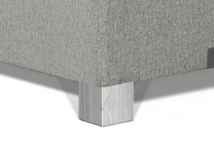 Caresse Vierkante poot hout - 200x200/210, Maison & Meubles, Chambre à coucher | Lits