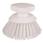 Brosse blanche ronde en polyester - kerbl