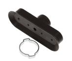 100x35mm Ovaal vlak NBR Zwart Vacuümzuignap Slag 3mm Oorklem, Doe-het-zelf en Bouw, Verzenden, Nieuw