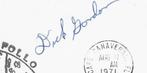 Richard Gordon [spationaute] - signature autographe sur une, Nieuw