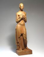 sculptuur, Art Deco Lady Sculpture (36,5cm) - 36.5 cm -