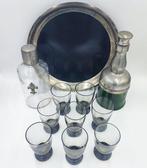 Service à liqueur (11) - Verre, Antiek en Kunst