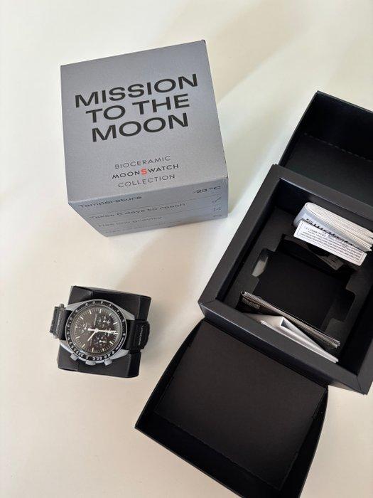 Omega x Swatch - MoonSwatch - Mission to the Moon - Zonder, Handtassen en Accessoires, Horloges | Heren