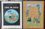 Tintin - Coffret lithographies Escale - Hergé - 8 Lithos -, Boeken, Stripverhalen, Nieuw