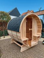 Barrelsauna met infraroodstralers, Sport en Fitness, Sauna, Nieuw