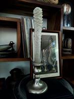 sponsmand + antieke print Taxidermie volledige montage -, Antiek en Kunst