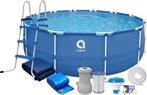 Avenli groot zwembad 420 cm met pomp en zwembadladder - I..., Tuin en Terras, Zwembaden, Ophalen of Verzenden, Nieuw
