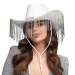 Cowgirl Hoed Wit Showgirl, Verzenden, Nieuw