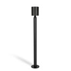 Tuinverlichting Modern Issy Tuinlamp Zwart Medium, Verzenden, Minder dan 50 watt, Staande lamp, Nieuw